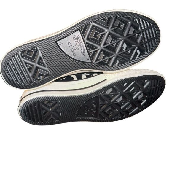 New Women CONVERSE Chuck 70 HI Leopard Remix Black A12350C Size 6 - Picture 6 of 7